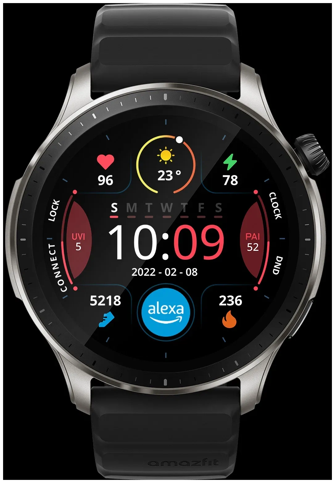 Смарт часы Xiaomi Amazfit GTR 4 Superspeed Black
